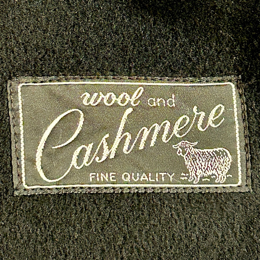 Men’s full length cashmere coat